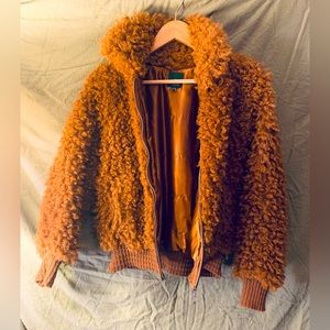 Cropped Bomber Jacket